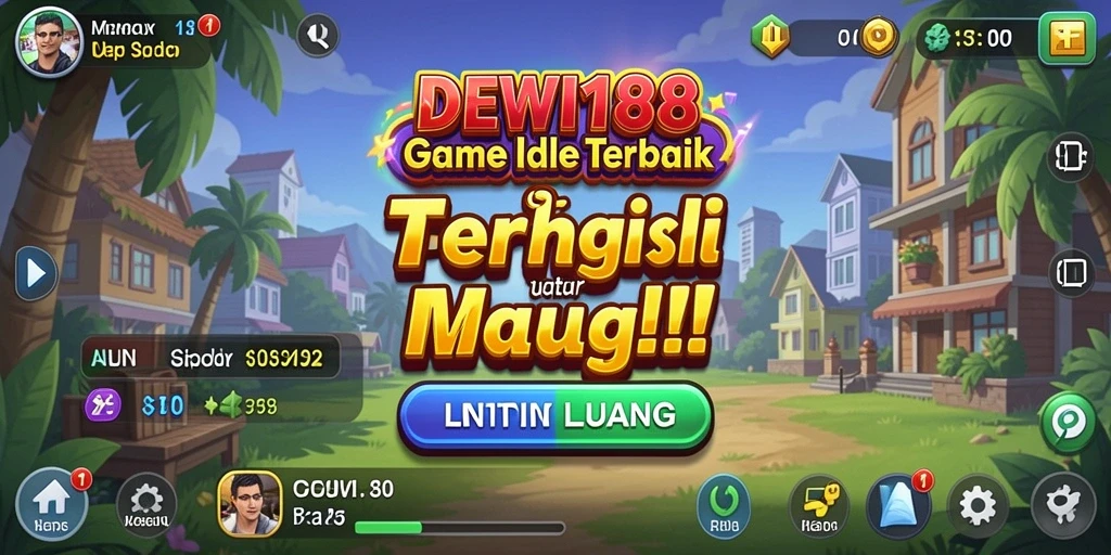 Tampilan gameplay DEWI188 yang menarik dan menyenangkan di kategori Idle.