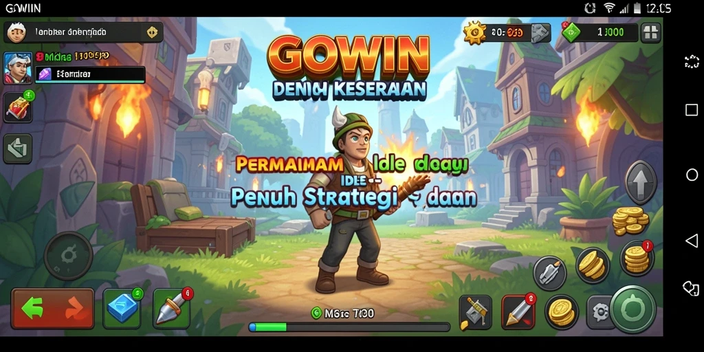 Tampilan gameplay GOWIN yang menarik dan penuh strategi.