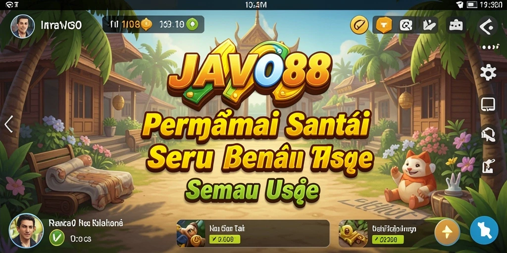 Tampilan gameplay <strong>JAVO88</strong> yang seru dan mengasyikkan.