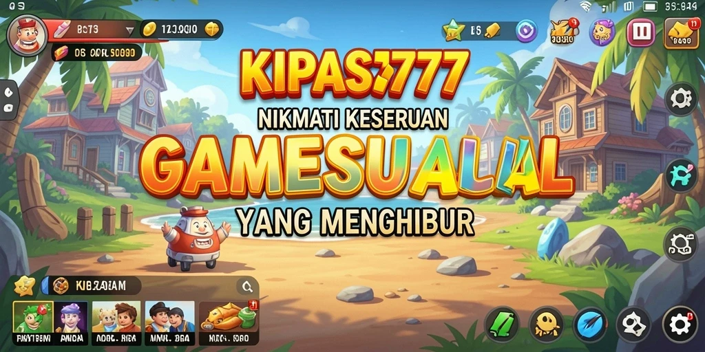 Gameplay seru KIPAS777 yang penuh warna