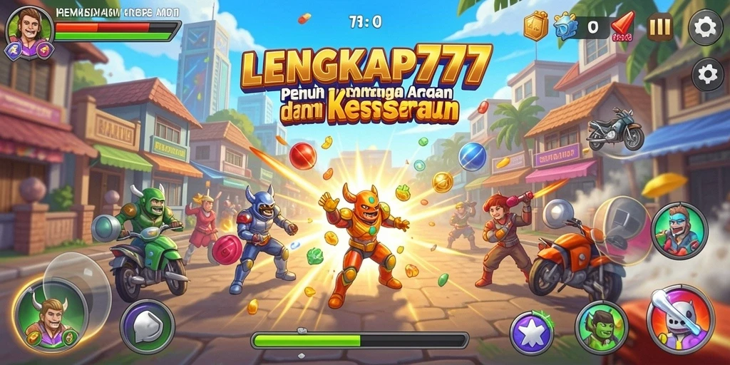 Gameplay seru LENGKAP777 dengan tantangan yang mengasyikkan.